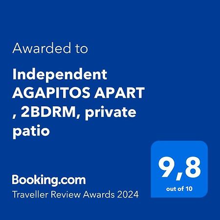 Independent Agapitos Apart , 2Bdrm, Private Patio Naxos City 外观 照片