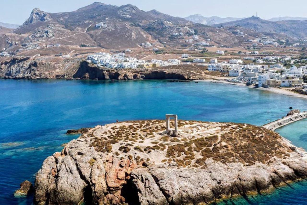 Independent Agapitos Apart , 2Bdrm, Private Patio Naxos City 外观 照片