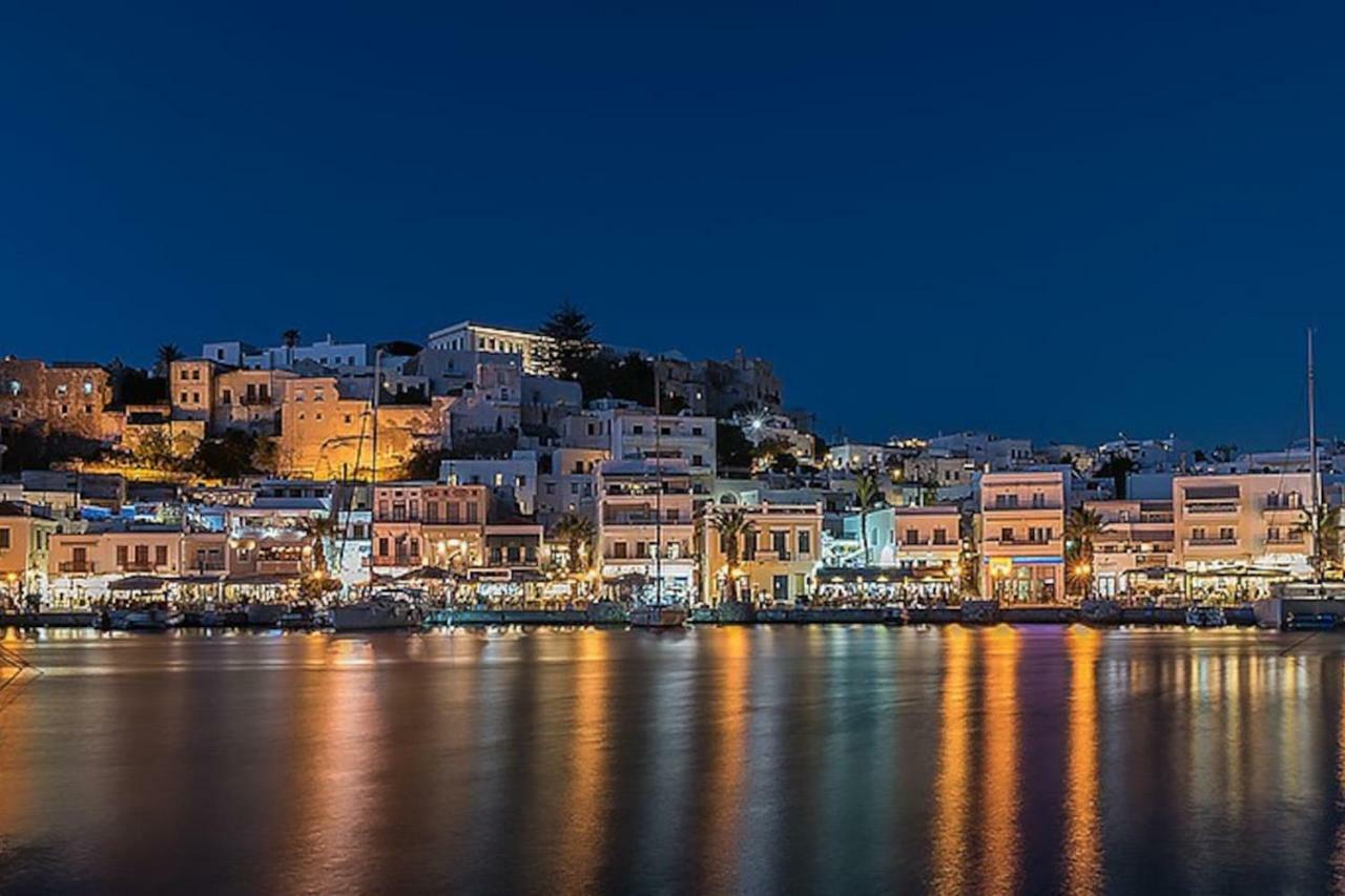 Independent Agapitos Apart , 2Bdrm, Private Patio Naxos City 外观 照片